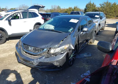 2013 Honda Civic Lx z USA, uszkodzony, nr VIN 19XFB2F50DE086202